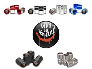 Wheel Valve Covers Bike Customizable